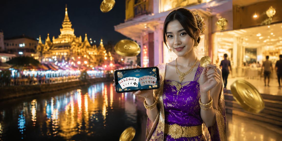 မြန်မာဂိမ်းကစား နည်းလမ်းအသစ်များကို ဖုန်းကနေ ဆော့နေသူ